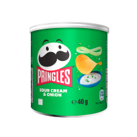 PRINGLES - SOUR CREAM AGUS ONION